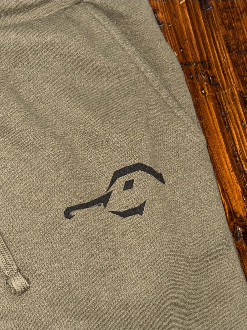 DUX WATERFOWL CO OLIVE GRN DRAWSTRING WAIST CUFFED ANKLES SIDE PKTS/BK PKT ZIP - Picture 6 of 15